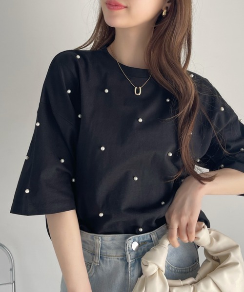 「Ada.」 半袖カットソー FREE オートミール レディース_画像6