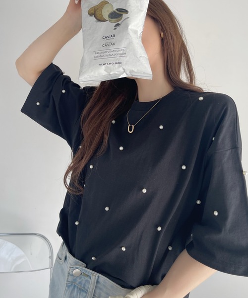 「Ada.」 半袖カットソー FREE オートミール レディース_画像8