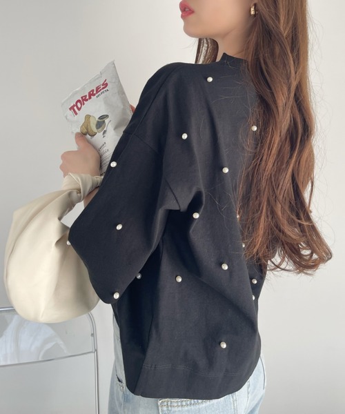 「Ada.」 半袖カットソー FREE オートミール レディース_画像9