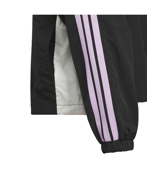 ブルゾン ジャンバー アウター アディダス adidas ガールズ ウーブン ルーズフィット フルジップ ジャケット キッズ 子供服
