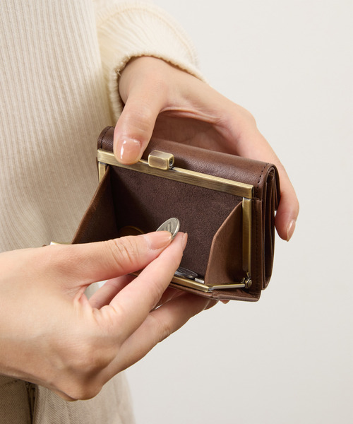 SLOW ミニ 二つ折り 二つ折り財布 財布 メンズ レディース : ZOZOTOWN