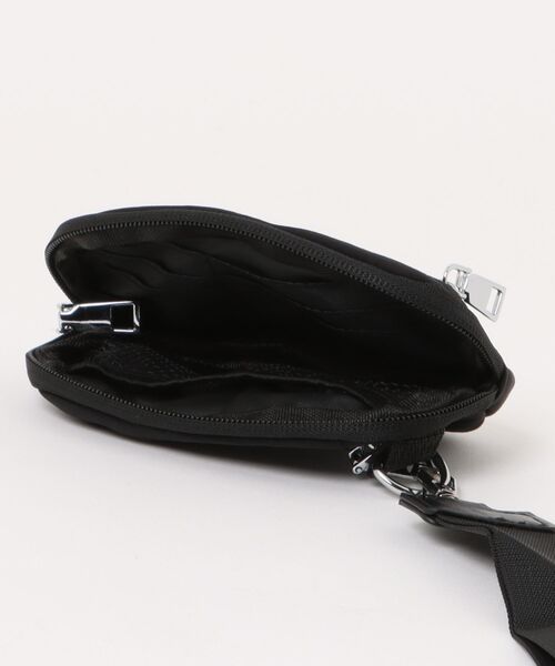 ウルフィ ストラップ付きモバイルポーチ　ブルー　め〜てれ ポーチ 「 Sowel. / ソエル 」 ストラップ付き ナイロン マルチ