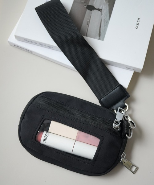 ポーチ 「 Sowel. / ソエル 」 ストラップ付き ナイロン マルチ