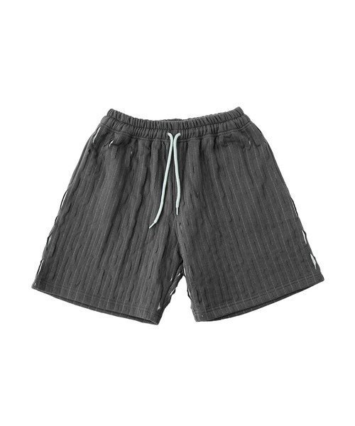 パンツ PAS UNE MARQUE DOUBLE-PANELLED DISTRESSED SHORT 504 メンズ レディース