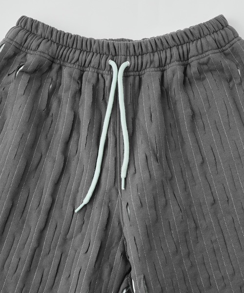 パンツ PAS UNE MARQUE DOUBLE-PANELLED DISTRESSED SHORT 504 メンズ レディース_3