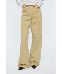 MOUSSY（マウジー） チノパン CROSS CHINO WIDE STRAIGHT レディース