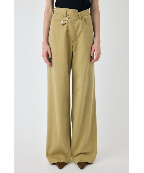 パンツ CROSS CHINO WIDE STRAIGHT MOUSSY | CROSS CHINO WIDE STRAIGHT (ワイド ) |SHEL'TTER WEBSTORE