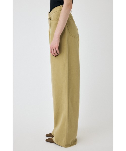 MOUSSY（マウジー） チノパン CROSS CHINO WIDE STRAIGHT レディース