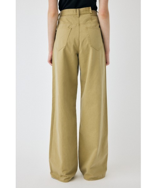MOUSSY（マウジー） チノパン CROSS CHINO WIDE STRAIGHT レディース