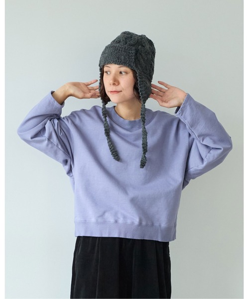 yuni tシャツ highcountコットン裏毛shortプルオーバー レディース