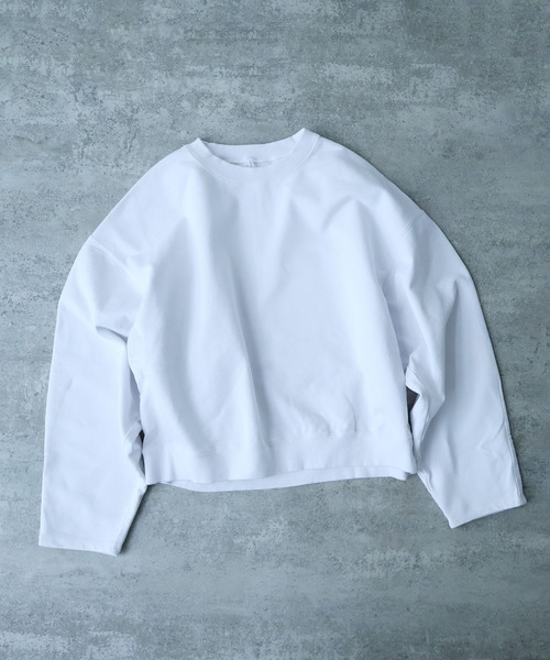 yuni tシャツ highcountコットン裏毛shortプルオーバー レディース