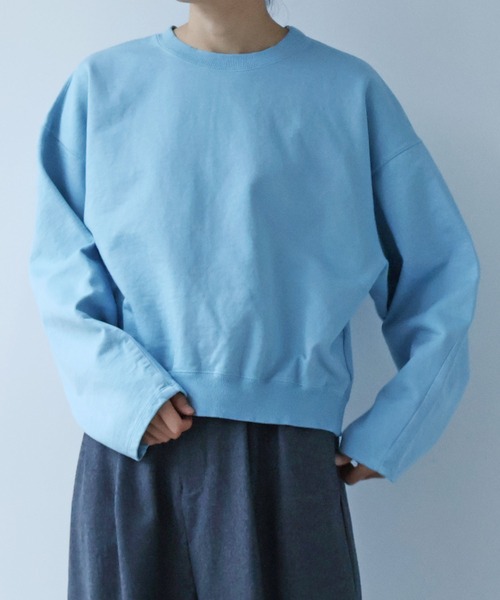 yuni tシャツ highcountコットン裏毛shortプルオーバー レディース