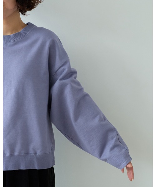 yuni tシャツ highcountコットン裏毛shortプルオーバー レディース