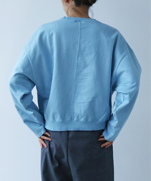 yuni tシャツ highcountコットン裏毛shortプルオーバー レディース