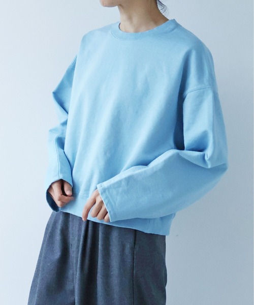 yuni tシャツ highcountコットン裏毛shortプルオーバー レディース