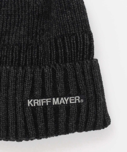 KRIFF MAYER（クリフメイヤー） ニット帽 ニットキャップ ピグメント風