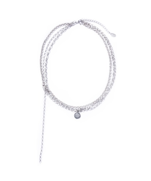 ネックレス 「quip queint」central coin necklace/セントラル コイン ネックレス レディースの画像