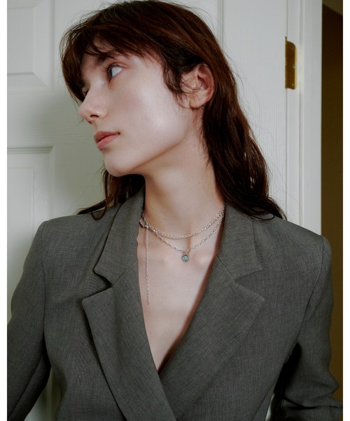 ネックレス 「quip queint」central coin necklace/セントラル コイン ネックレス レディースの画像