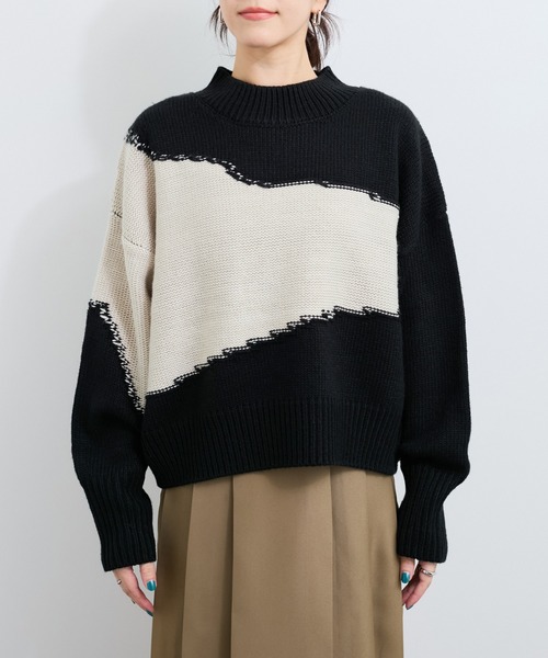 「LE CERCLE par rope'」 長袖ニット FREE ブラック系その他 レディース_画像5