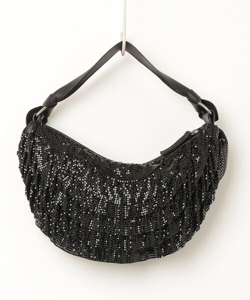 「ROSE BUD」 ショルダーバッグ - ブラック レディース_画像2