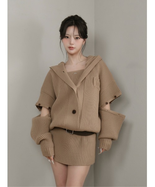 新品♡ ダーリッチ ローウエストデザインニットワンピース lVO FL ローウエストデザインニットワンピース – Darich (ダーリッチ)