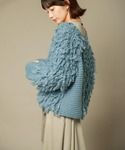 「KBF」 ニットカーディガン ONE ベージ...の詳細画像5