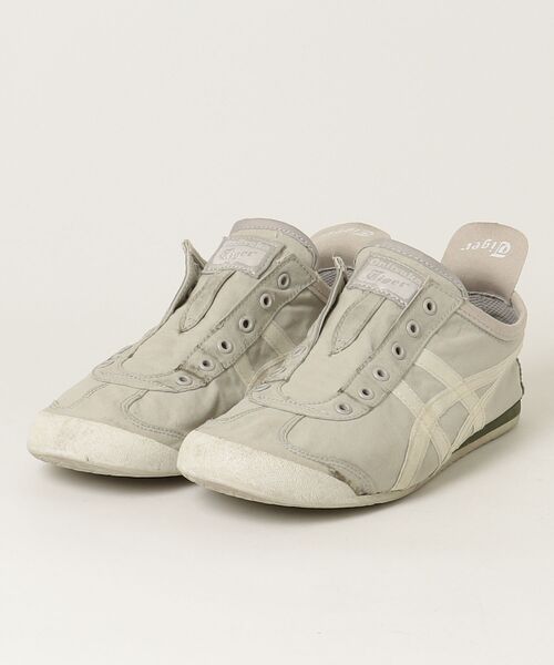 Onitsuka Tiger（オニツカタイガー） スリッポン 24 グレー レディース