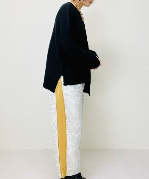 「DOLLUPOOPS」 長袖ニット 38 アイボリー レディース_画像4