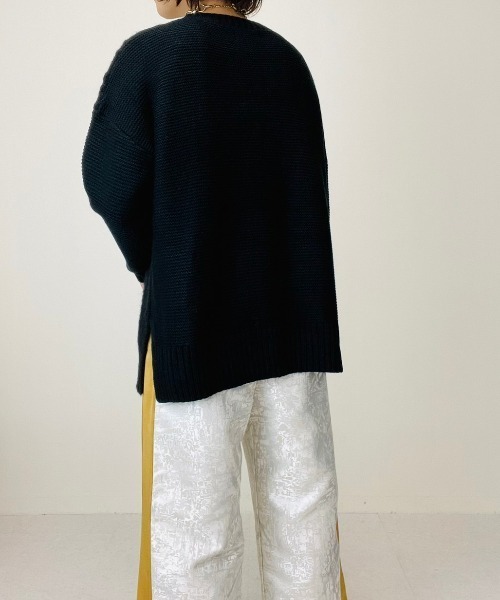 「DOLLUPOOPS」 長袖ニット 38 アイボリー レディース_画像5