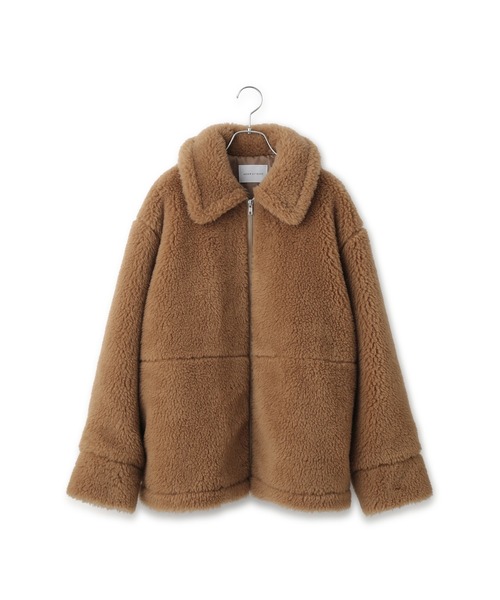 ADAM ET ROPE'（アダムエロペ） ブルゾン アウター スウィッチングボア