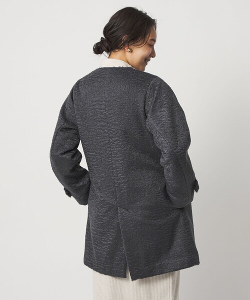 A DAY IN THE LIFE トレンチコート コート カールメルトン ノーカラー