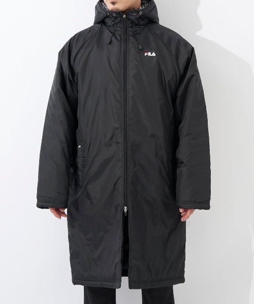 FILA GOLFコート FILA GOLF 「FILA GOLF」 コート MEDIUM ブラック メンズ : ZOZOTOWN