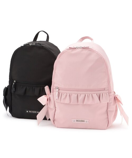 mezzo piano リュック 「メゾピアノママ」フリルリボン マザーズ