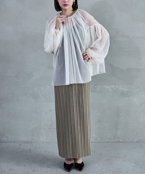 「Fashion Letter」 キャミソールワンピース M ベージュ レディース_画像3