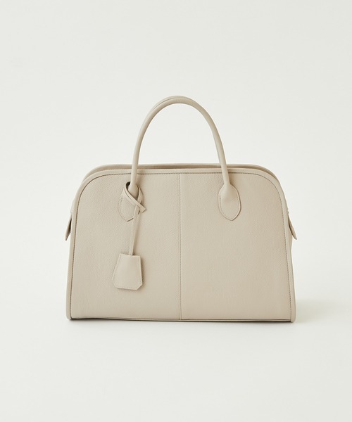 ウィムガゼット　Hoaw ハンドバッグ　オフホワイト　白 Whim Gazette（ウィム ガゼット） 「Hoaw.」ハンドバッグ FREE オフ