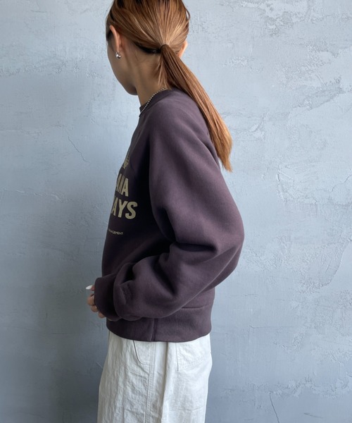 AMERICANA（アメリカーナ） スウェットカットソー ONE SIZE 杢グレー