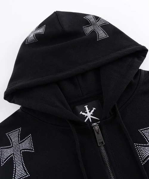unknown パーカー ブラック XL UNKNOWN LONDON（アンノウンロンドン） パーカー メンズ レディース