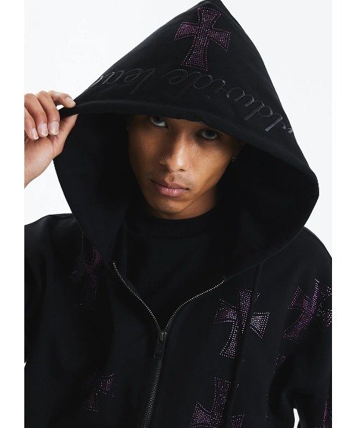 unknown パーカー ブラック XL UNKNOWN LONDON（アンノウンロンドン） パーカー レディース メンズ