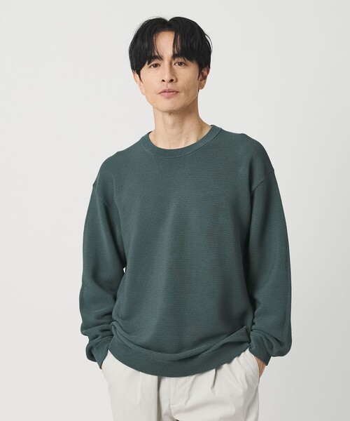 BEAUTY＆YOUTH UNITED ARROWS セーター ニット パール ステッチ 