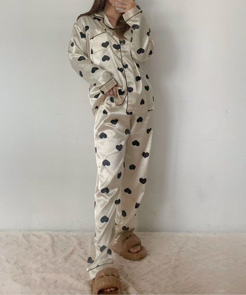 pyornim（ピョルニム） パジャマ ルームウェア 「26年春夏新作」総柄