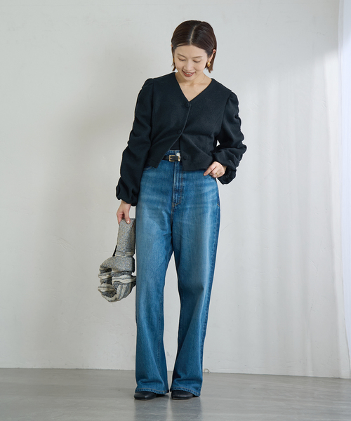 IENA（イエナ） ブラウス シャツ ブークレシャーリングブラウス