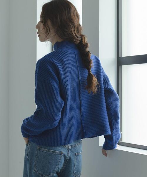 URBAN RESEARCH Sonny Label ニット セーター 畦切替えニットプル