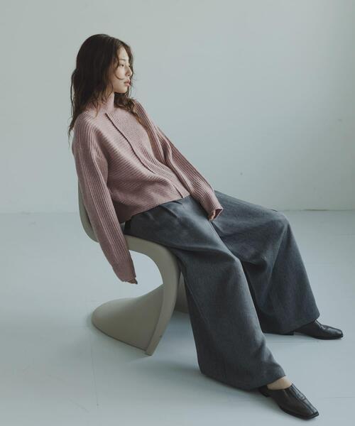 URBAN RESEARCH Sonny Label ニット セーター 畦切替えニットプル