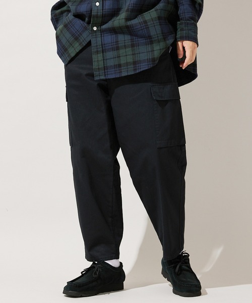 「JOURNAL STANDARD」 カーゴパンツ X-SMALL グリーン メンズ_画像7