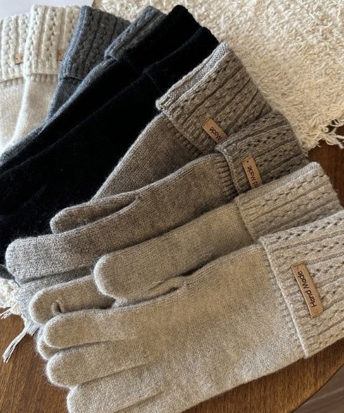 手袋 finger hole knit gloves レディース | ブランド登録なし | 16
