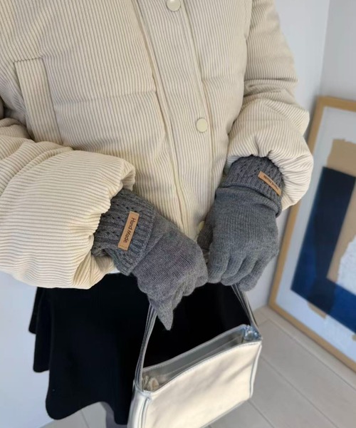 手袋 finger hole knit gloves レディース | ブランド登録なし | 10