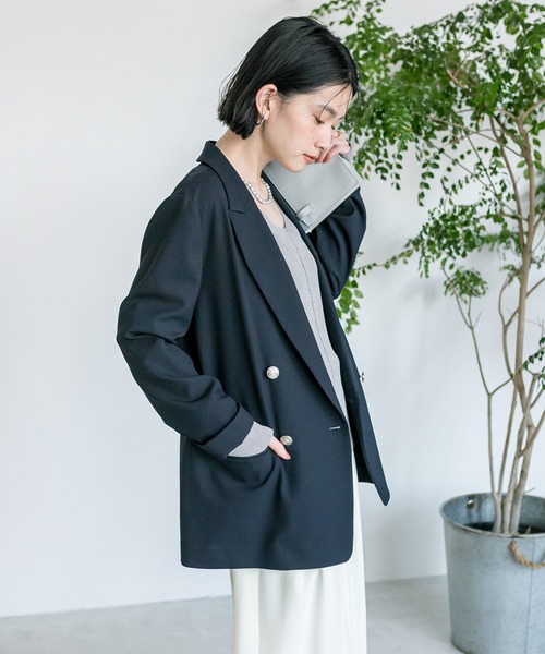 RIVE DROITE（リヴドロワ） テーラードジャケット FREE グレー
