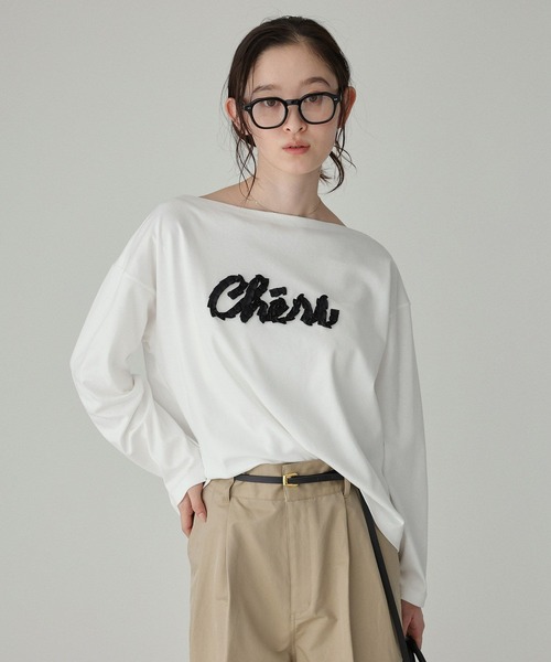 BABYLONE（バビロン） tシャツ cheriロンT レディース : ZOZOTOWN