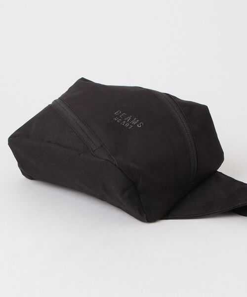 「BEAMS HEART」 ウエストバッグ ONE SIZE ブラック メンズ_画像3