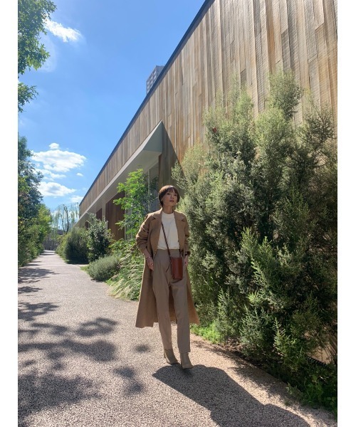 「rem closet」 チェスターコート SMALL ブラウン レディース_画像3